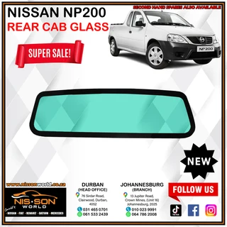 Nissan Np200 Rear Cab Glass