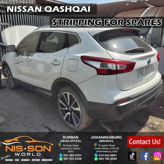 Nissan Qashqai Stripping For Spares