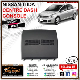 Nissan Tiida Centre Dash Console