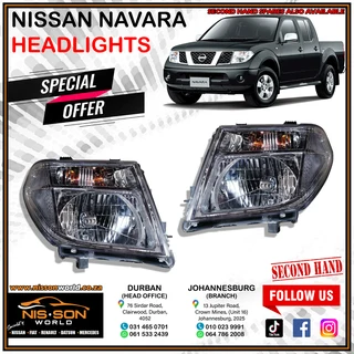 Nissan Navara Headlights