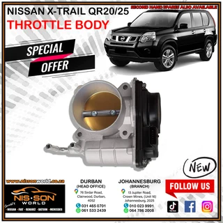 Nissan X-trail Qr20/25 Throttle Body