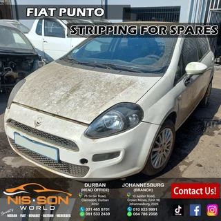 Fiat Punto Stripping For Spares