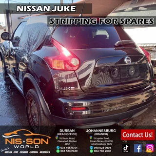 Nissan Juke Stripping For Spares