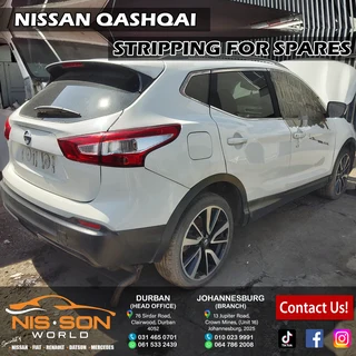 Nissan Qashqai Stripping For Spares