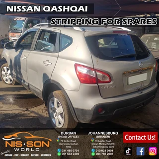Nissan Qashqai Stripping For Spares