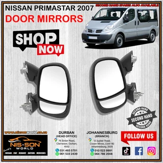 Nissan Primastar 2007 Door Mirrors