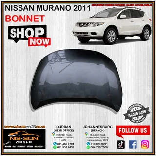 Nissan Murano 2011 Bonnet