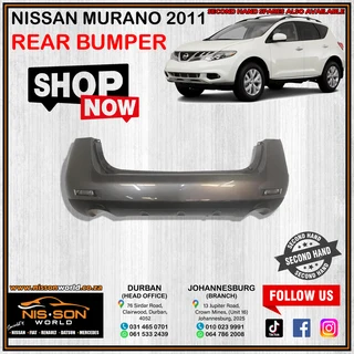 Nissan Murano 2011 Rear Bumper