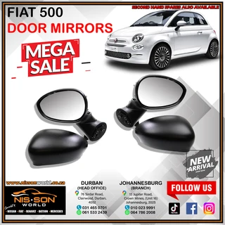 Fiat 500 Door Mirrors
