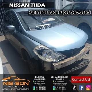 Nissan Tiida Stripping For Spares