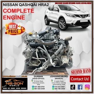 Nissan Qashqai Hra2 Complete Engine