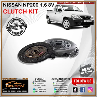 Nissan Np200 1.6 8v Clutch Kit