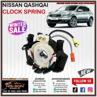 Nissan Qashqai Clock Spring