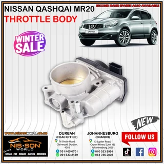 Nissan Qashqai Mr20 Throttle Body