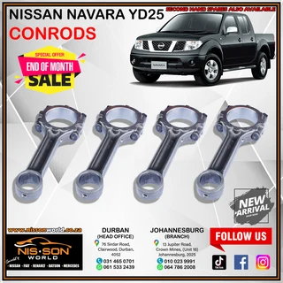 Nissan Navara Yd25 Conrods