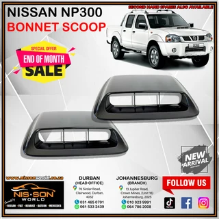 Nissan Np300 Bonnet Scoop