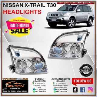 Nissan X-trail T30 Headlights