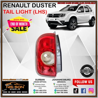 Renault Duster Tail Light (lhs)