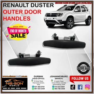 Renault Duster Outer Door Handles