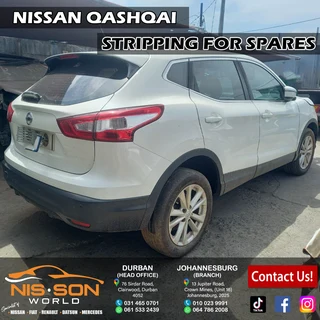 Nissan Qashqai Stripping For Spares