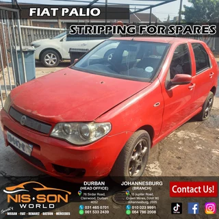 Fiat Palio Stripping For Spares
