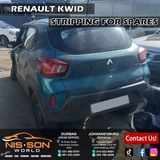 Renault Kwid Stripping For Spares