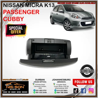 Nissan Micra K13 Passenger Cubby