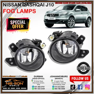 Nissan Qashqai J10 Fog Lamps