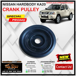 Nissan Hardbody Ka20 Crank Pulley