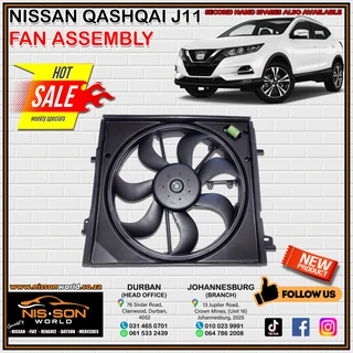 Nissan Qashqai J11 Fan Assembly