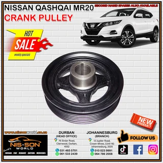 Nissan Qashqai Mr20 Crank Pulley