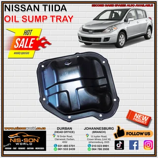 Nissan Tiida Oil Sump Tray
