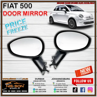 Fiat 500 Door Mirror
