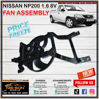 Nissan Np200 1.6 8v Fan Assembly
