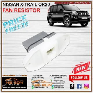 Nissan X-trail Qr20 Fan Resistor