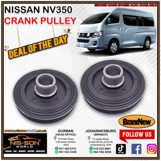 Nissan Nv350 Crank Pulley