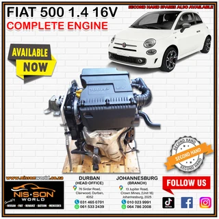 Fiat 500 1.4 16v Complete Engine