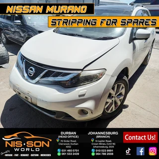 Nissan Murano Stripping For Spares