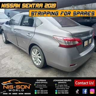 Nissan Sentra 2019 Stripping For Spares