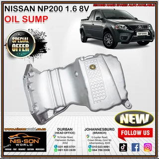Nissan Np200 1.6 8v Oil Sump