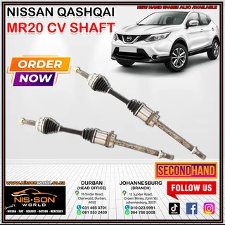 Nissan Qashqai Mr20 Cv Shaft