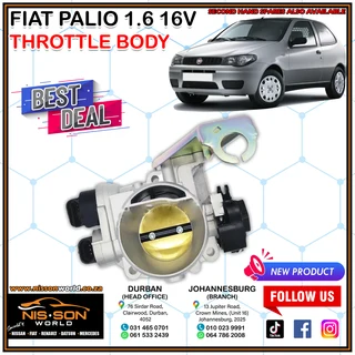 Fiat Palio 1.6 16v Throttle Body