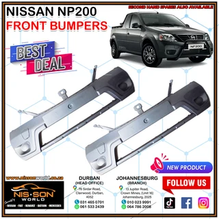 Nissan Np200 Front Bumpers