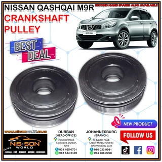 Nissan Qashqai M9r Crankshaft Pulley