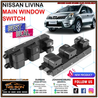 Nissan Livina Main Window Switch