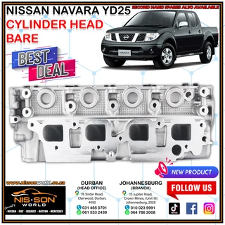 Nissan Navara Yd25 Cylinder Head (bare)