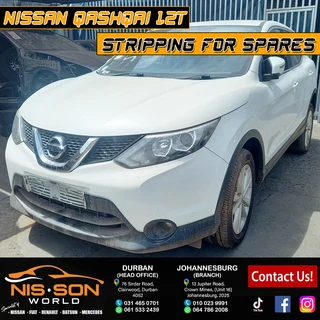 Nissan Qashqai Stripping For Spares