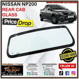 Nissan Np200 Rear Cab Glass