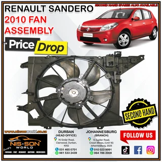 Renault Sandero 2010 Fan Assembly