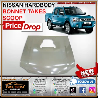 Nissan Hardbody Bonnet Takes Scoop
